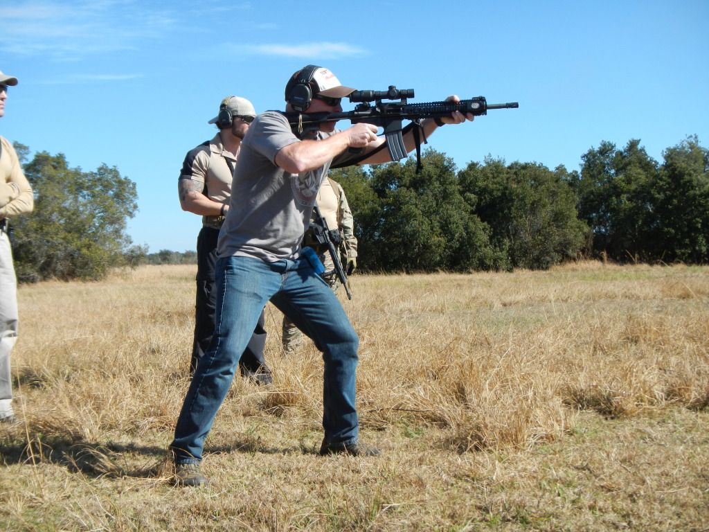 Rifle Shooting Stance
